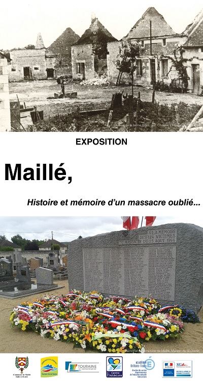 Maillé : village martyr de la 2° guerre mondiale en Touraine (37)