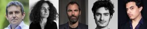 Photographies des intervenants Alban Perrin Valerie Igounet Antoine Vitkine Albert Moukheiber Clement Freze